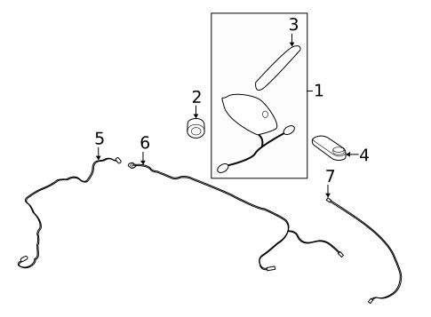 Antenna & Radio for 2013 INFINITI FX37 #0