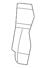 68033999AA - Body: Seat Back Pad for Jeep: Liberty Image