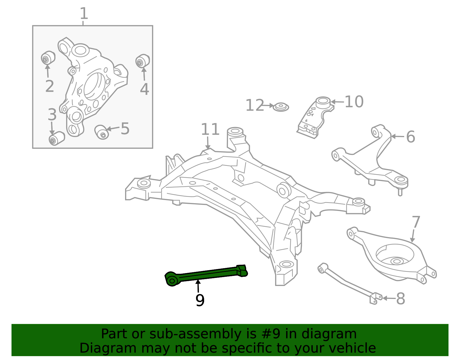 55110AL510 - Radius Rod 2003-2007 INFINITI G35 | Infiniti of Orland Park