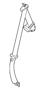 88845JM11A - : Lap &amp; Shoulder Belt for Nissan Image