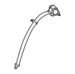 88854JM11A - Electrical: Center Belt Assembly for Nissan: Rogue, Rogue Select Image