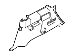 DA8Z7431112DA - Body: Lower Quarter Trim for Ford: Flex Image