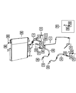 68140668AC - Air Conditioners and Heaters: A/c Liquid Line for Mopar Image