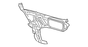 4L0807454A - Body: Bumper Guide for Audi Image