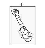 61673414961 - : Washer Nozzle for BMW Image