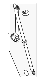86792895 - : Seat Belt Lap And Shoulder Belt for Cadillac: Escalade ESV | Chevrolet: Suburban | GMC: Yukon XL Image