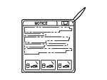 419920R010 - Body: Info Label for Toyota Image