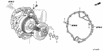 21300RBLG10 - Transmission - Automatic: PLATE ASSY., INTERMEDIATE for Honda Image