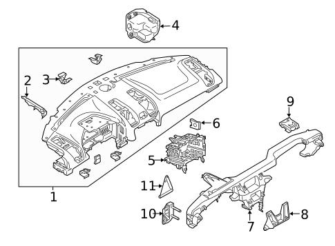 Instrument Panel for 2025 Porsche 718 Cayman #0