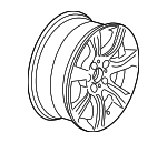 36116856893 - : Wheel, Alloy for BMW: 328i GT xDrive, 330i GT xDrive, 335i GT xDrive, 340i GT xDrive Image