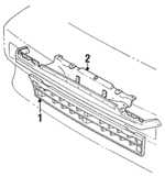 5311217011 - Body: Grille for Toyota: MR2 Image