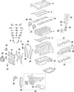 25204450 - Engine: Bearing Set for GM Image