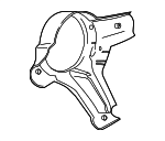 32307848270 - Steering: Rear Cover for BMW Image