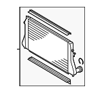 1K0145803CD - Cooling System: Inter-cooler for Audi: A3, A3 Quattro, TT, TT Quattro, TTS Quattro Image