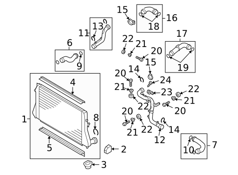 Intercooler for 2009 Audi TT #0