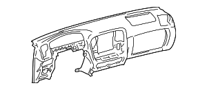 5540160201B0 - Body: Instrument Panel for Toyota: Land Cruiser Image