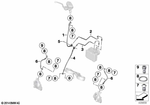 34327714651 - : Brake Circuit Hose, Front for BMW-Motorrad Image