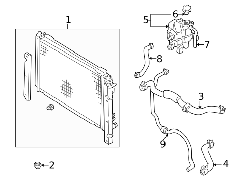 Hoses & Pipes for 2007 Mercury Mariner #0