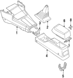 5897622020 - Body: Striker for Toyota: 4Runner, Corolla, Cressida Image