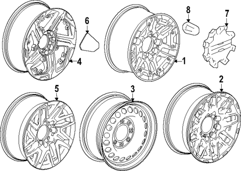 Wheels for 2024 Chevrolet Silverado EV #0