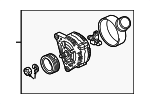 79903018X - : Alternator for Audi: RS4, S4 Image