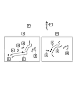 68385222AA - Emission Controls: Vapor Tube for Jeep: Gladiator, Grand Wagoneer, Wagoneer, Wrangler Image