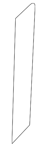 LC43508W300 - Body: Lower Molding for Mazda: MPV Image