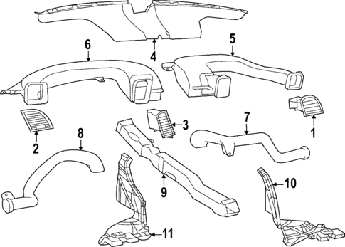 Ducts for 2012 Chrysler 300 #0