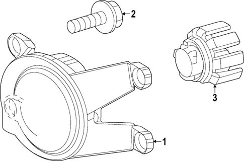 Fog Lamps for 2025 Toyota RAV4 #0
