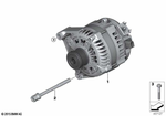 12318614276 - Engine Electrical System: Alternator for BMW Image