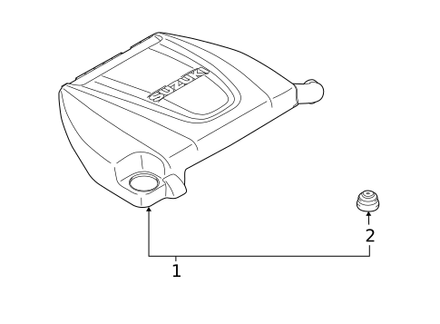 Engine Appearance Cover for 2011 Suzuki SX4 #0