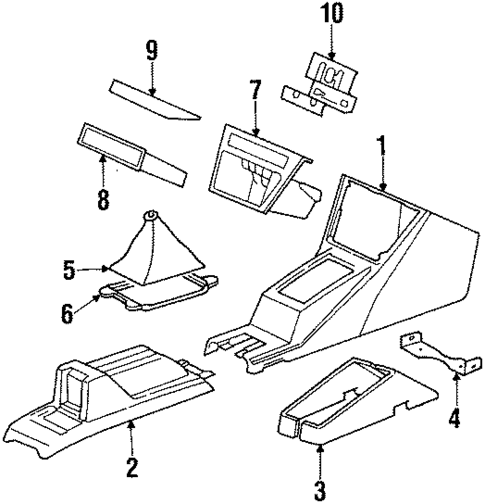 Center for 1988 Acura Integra #0