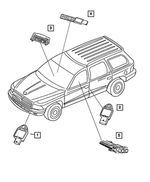 68019613AA - : Occupant Restraint Module for Chrysler: Aspen | Dodge: Durango Image