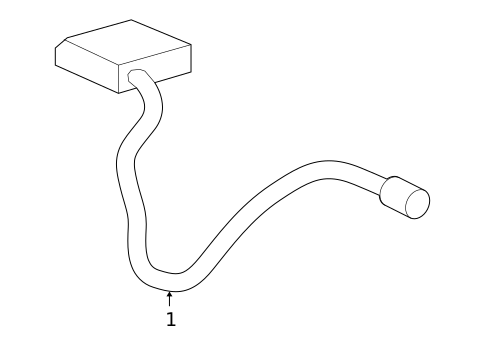Antenna & Radio for 2010 Volkswagen Routan #1