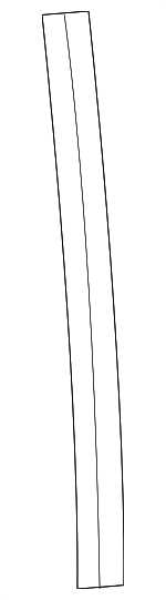 23274428 - : Rear Side Door Window Frame Inner Filler Insulator for Cadillac: XT4 Image