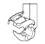 SU00310916 - Steering: Column Cover for Toyota Image