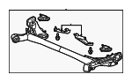 42100T7WA50 - : 2019-2022 Honda HR-V - Beam Assembly Rear Axle for Honda: HR-V Image