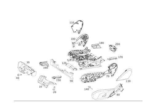 Covers and Bracket for Fire Extinguisher for 2020 Mercedes-Benz CLS450 #0