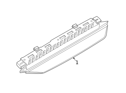 High Mounted Stop Lamp for 2024 BMW X6 #0