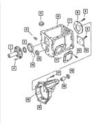 4773012 - Manual Transmission 5 Speed: Transmission Magnet for Dodge: Ram 1500, Ram 2500, Ram 3500 Image