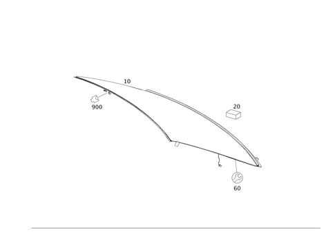 Rear Window for 2014 Mercedes-Benz CLS63 AMG S #0