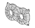 89022527 - Cooling System: Fan Shroud for Cadillac: SRX, STS Image