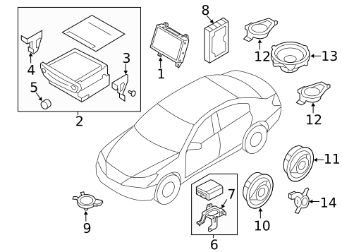 Sound System for 2012 Hyundai Equus #0