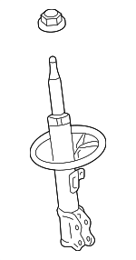 19184385 - Suspension: Strut for Pontiac: Vibe Image image