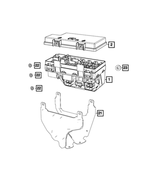 68235358AA - : Totally Integrated Power Module Cover for Mopar Image