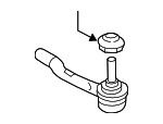 53560T2AA01 - : Outer Tie Rod for Honda: Accord Image