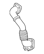 97223166 - Engine: Inlet Pipe for Chevrolet: Silverado 2500 HD, Silverado 3500 | GMC: Sierra 2500 HD, Sierra 3500 Image