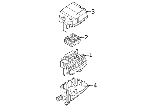 Fuse & Relay for 2024 Kia Sorento #1