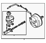 585003M500 - : Booster Assembly for Hyundai: Genesis Image