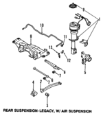 20650AA101 - Suspension: Strut for Subaru Image